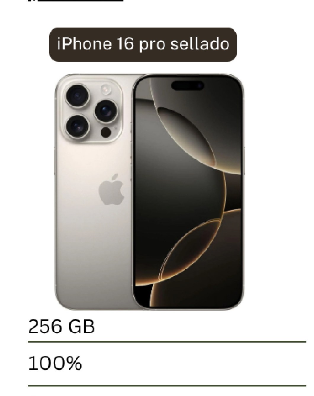 iPhone 16 Pro