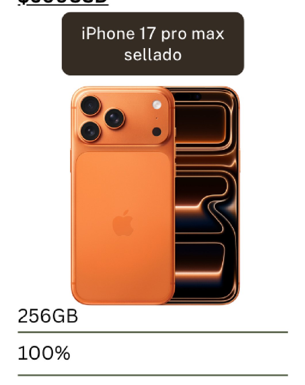 iPhone 17 Pro Max