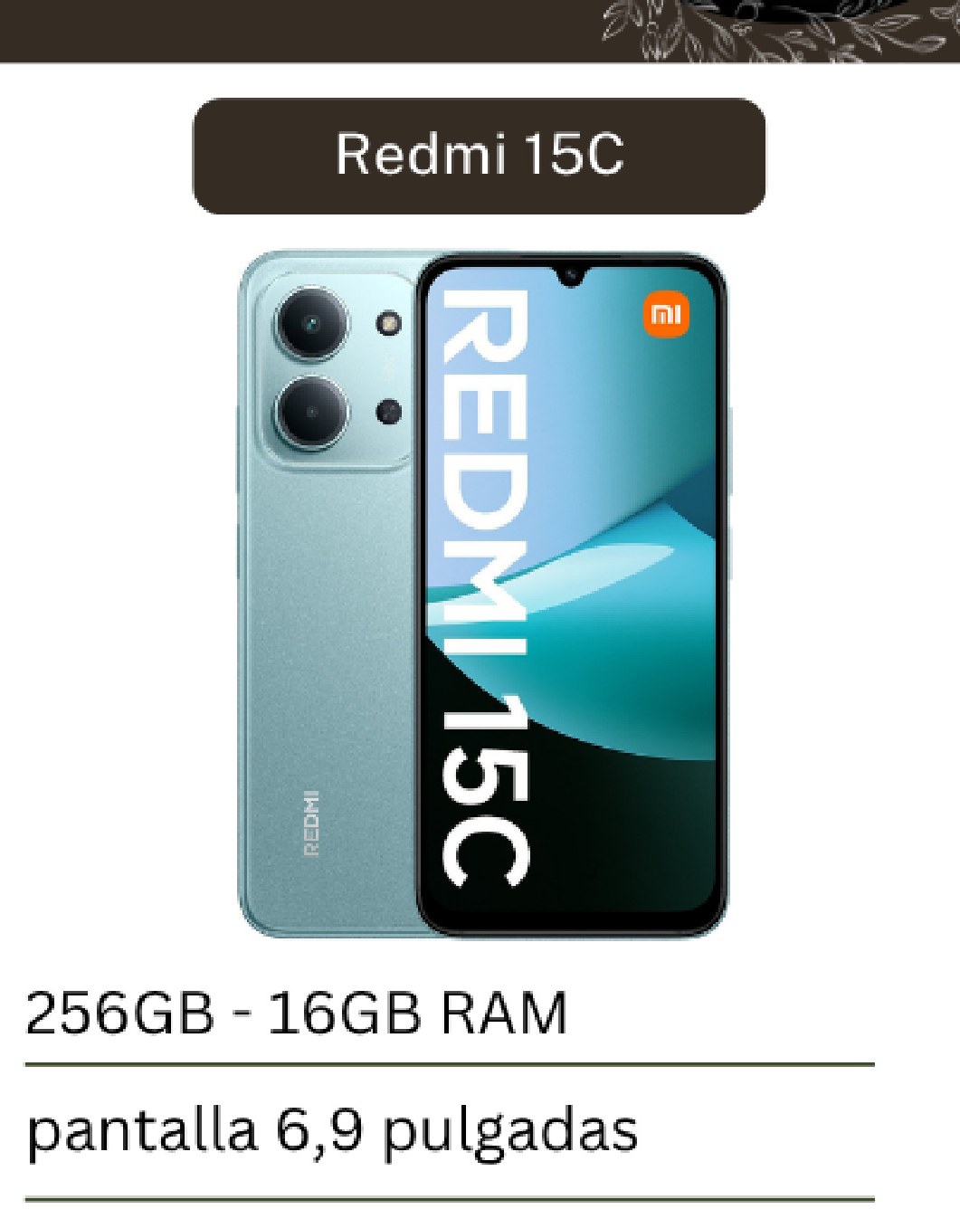 Redmi 15C