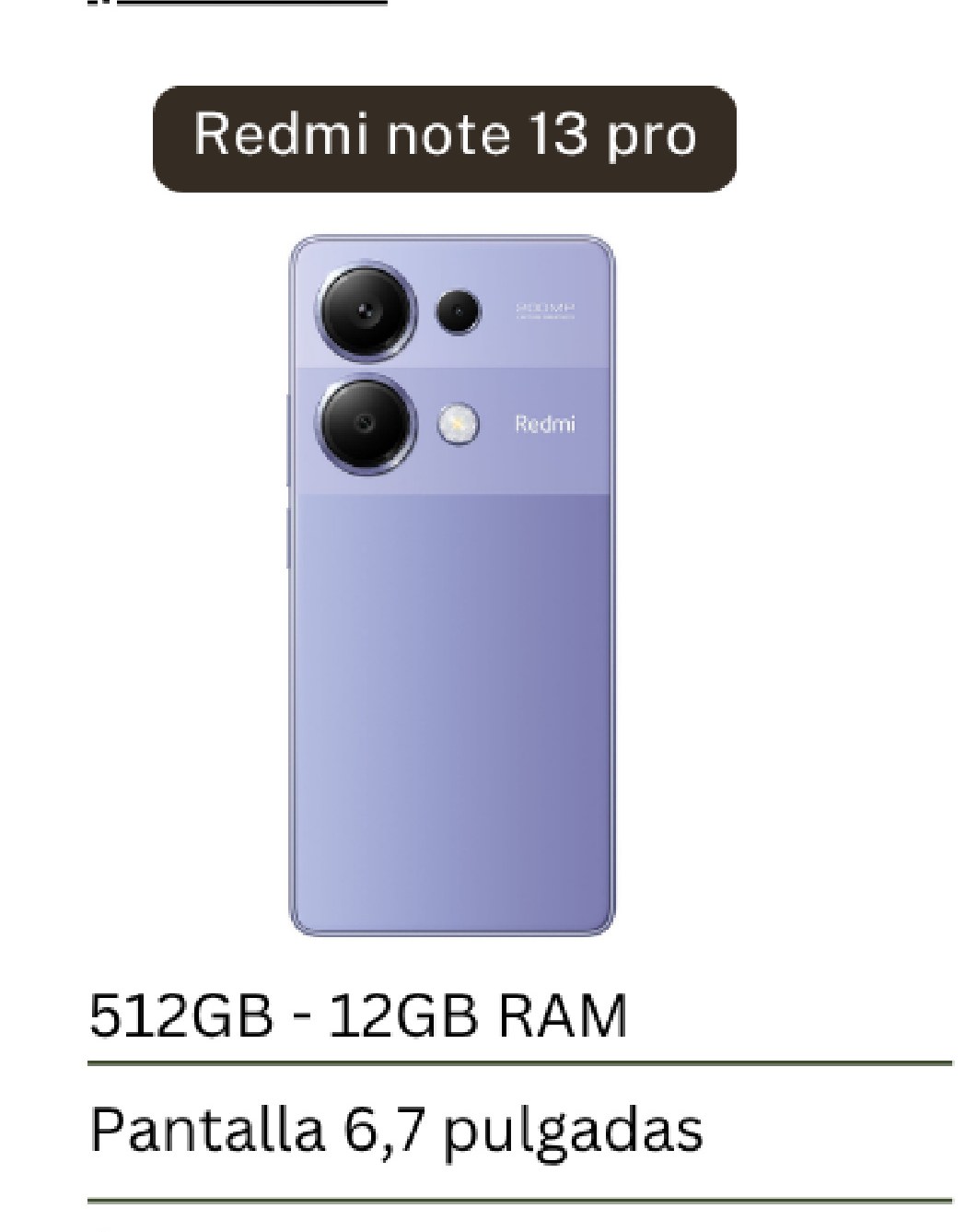 Redmi Note 13 Pro