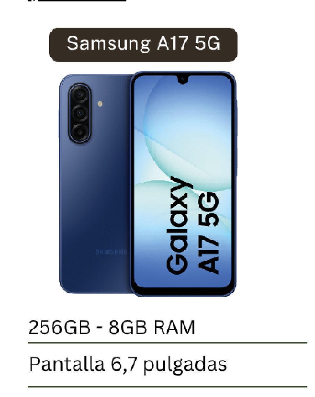 Galaxy A17 5G
