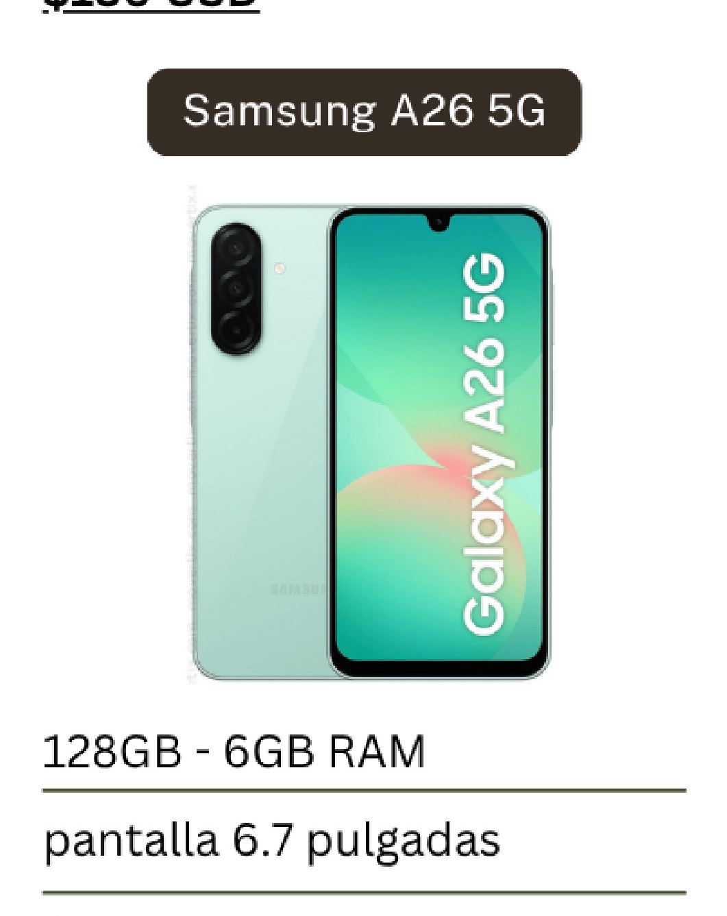 Galaxy A26 5G